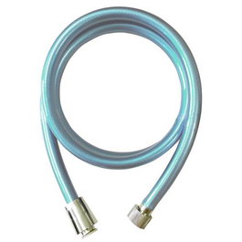 Homelux Flexible de douche en PVC bleu 14 mm 1,5 m