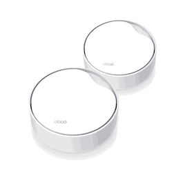 TP-LINK Deco X50-POE Kit Système Wi-Fi Mesh 2 Pack, Compatible POE, Blanc
