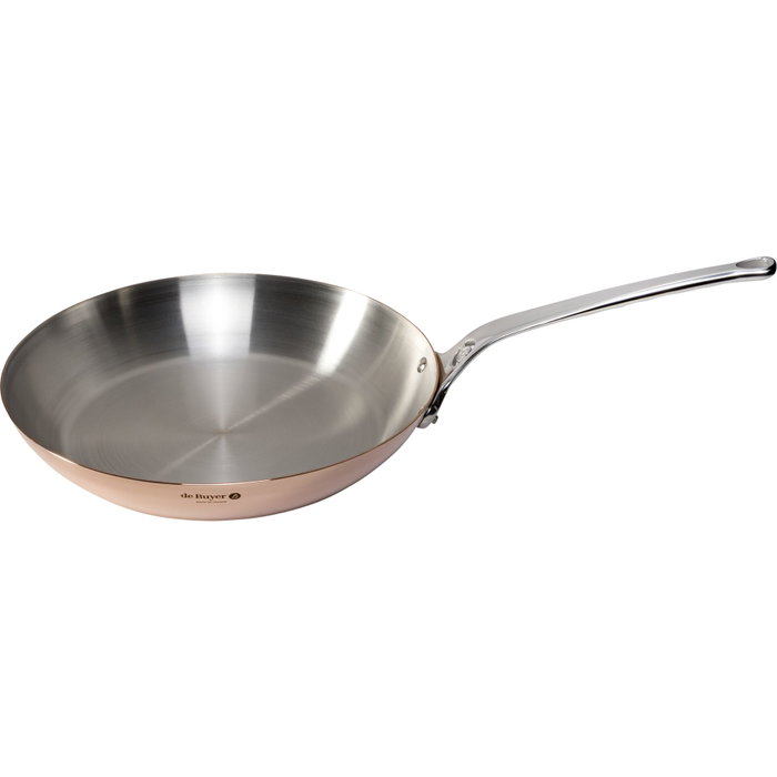 De Buyer Prima Matera Poêle en Cuivre et Acier 32 cm De Buyer Prima Matera Poêle en Cuivre et Acier 32 cm