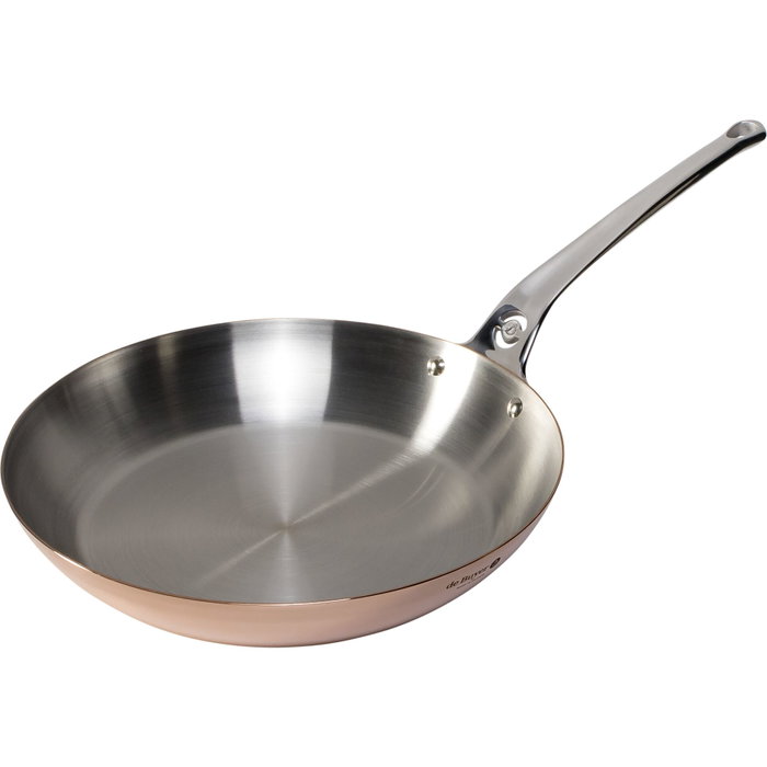 De Buyer Prima Matera Poêle en Cuivre et Acier 32 cm De Buyer Prima Matera Poêle en Cuivre et Acier 32 cm