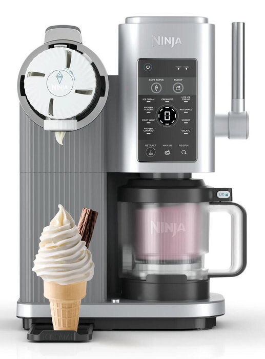 Ninja Creami NC701EU - Machine à glaces 13-en-1 Black et Silver