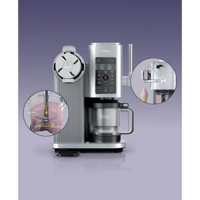 Ninja Creami Swirl NC701EU - Machine à glaces 13-en-1 Ninja Creami Swirl NC701EU - Machine à glaces 13-en-1