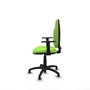 PIQUERAS Y CRESPO Chaise de bureau Algarra, tissu pistache, accoudoirs 1D
