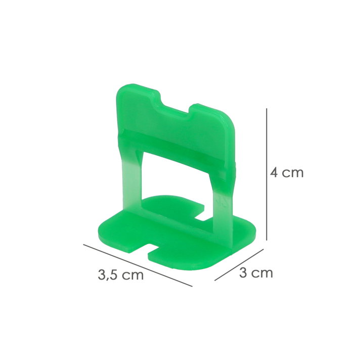 WOLFPACK LINEA PROFESIONAL Calzos Nivelar Suelo 0,5 mm (Sac de 250 unités) WOLFPACK LINEA PROFESIONAL Calzos Nivelar Suelo 0,5 mm (Sac de 250 unités)