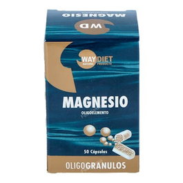 Waydiet Natural Products Magnesio Oligogranulos 50 gélules - Complément alimentaire magnésium