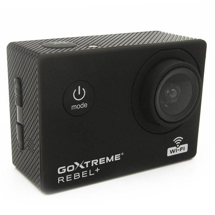 GoXtreme Rebel + Caméra d'action avec écran 2 pouces et boîtier étanche