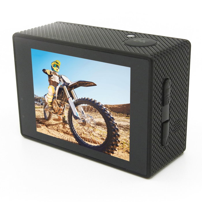 GoXtreme Rebel + Caméra d'action avec écran 2 pouces et boîtier étanche