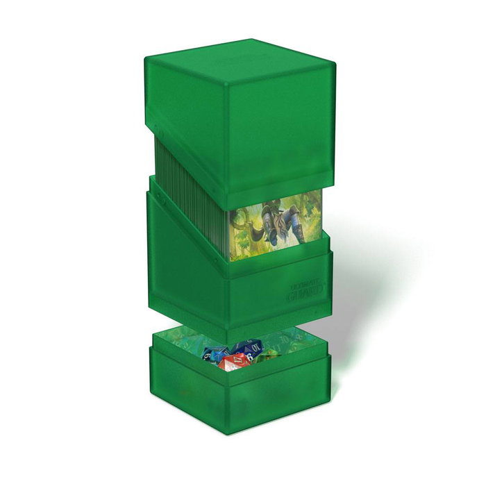 Ultimate Guard Boulder'n'Tray 100+ - Emerald Ultimate Guard Boulder'n'Tray 100+ - Emerald
