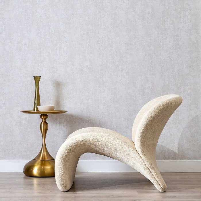 BigBuy Home Table d'appoint Doré