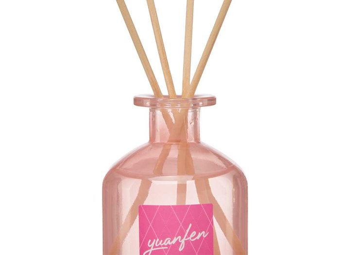 Acorde Mikado 250 ml Varilla Peonia - Bougie en verre avec parfum pivoine, rose, 8 x 12 x 8 cm (Set de 6) Acorde Mikado 250 ml Varilla Peonia - Bougie en verre avec parfum pivoine, rose, 8 x 12 x 8 cm (Set de 6)