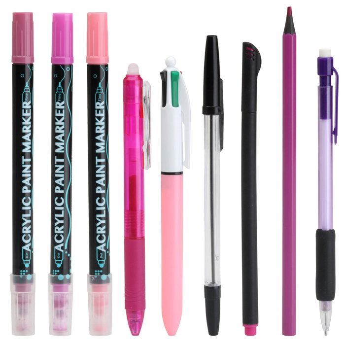 CMP General Estuche con Bolis Rosa-Lila