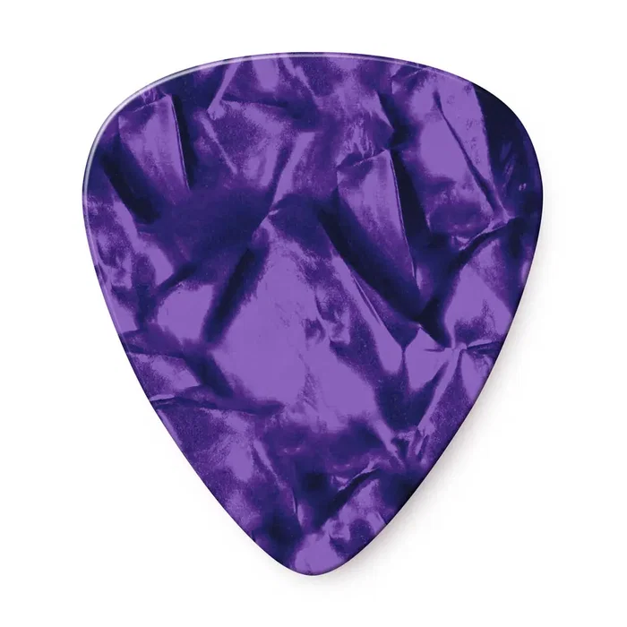 DUNLOP Pack de 12 médiators Genuine Celluloid Classic Turquoise - Thin