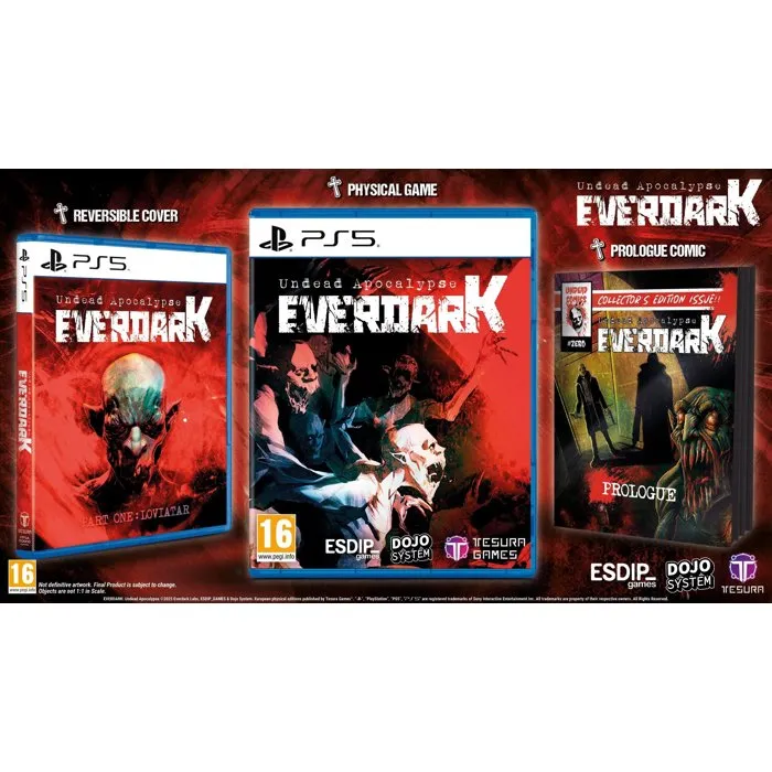 Just For Games - Everdark Undead Apocalypse - Jeu PS5 de Survival Horror - Action, TPP, Vampires, Aventure