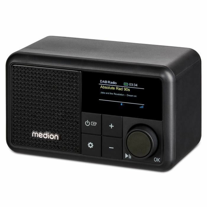 Medion Mini Radio DAB+/FM Bluetooth - Noir Medion Mini Radio DAB+/FM Bluetooth - Noir