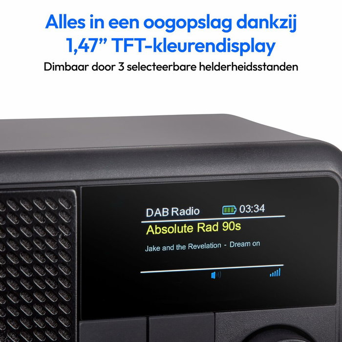 Medion Mini Radio DAB+/FM Bluetooth - Noir Medion Mini Radio DAB+/FM Bluetooth - Noir