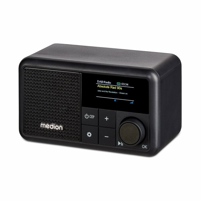 Medion Mini Radio DAB+/FM Bluetooth - Noir Medion Mini Radio DAB+/FM Bluetooth - Noir