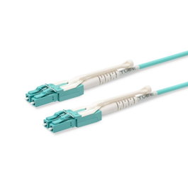Lanview Cordons de raccordement fibre LC Uniboot à LC Uniboot duplex OM4 3m 3,0mm LSZH (Grade C)