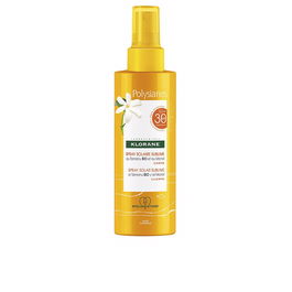 Klorane Spray Solaire Corps SPF30 Poly 200ml Monoï et Tamanu Bio - Protection Haute Hydratation