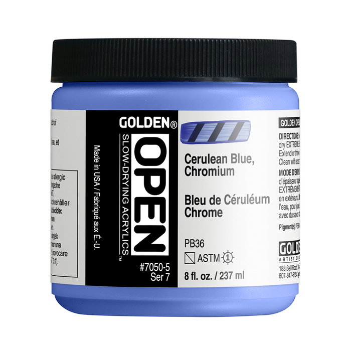 Golden Azul Cerúleo Cromo Acrylique OPEN 237 ml Golden Azul Cerúleo Cromo Acrylique OPEN 237 ml