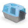 AIMÉ - Caisse de transport PRATIKO en plastique pour chien et chat 48 x 31 x 32 cm, avec porte en métal