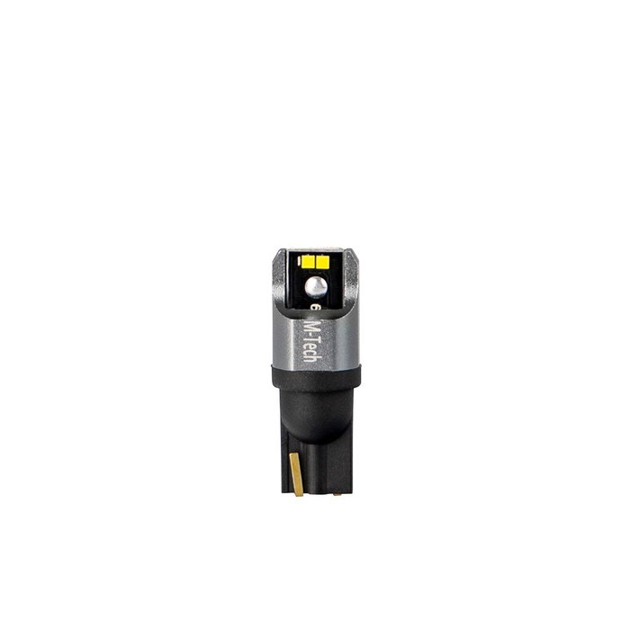 M-Tech Blister 2x LED T10-W5W 4x1616 SMD Blanc Froid