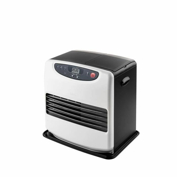 Qlima SRE 9046C2 Poêle à pétrole électronique Noir et Blanc