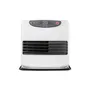 Qlima SRE 9046C2 - Poêle à pétrole électronique silencieux, chauffage jusqu'à 54 m², réservoir 9L, noir et blanc