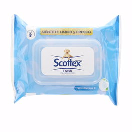 Scottex Papier toilette humide original 74 unités