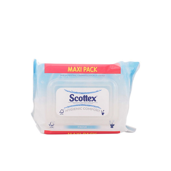 Scottex Lingettes Humides Hygiène Intime Original 74 unités Scottex Lingettes Humides Hygiène Intime Original 74 unités