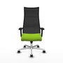 Piqueras y Crespo B2D086N Chaise de Bureau Pistache et Noir