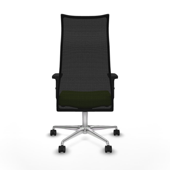 Piqueras y Crespo B2D086N Chaise de Bureau Pistache et Noir