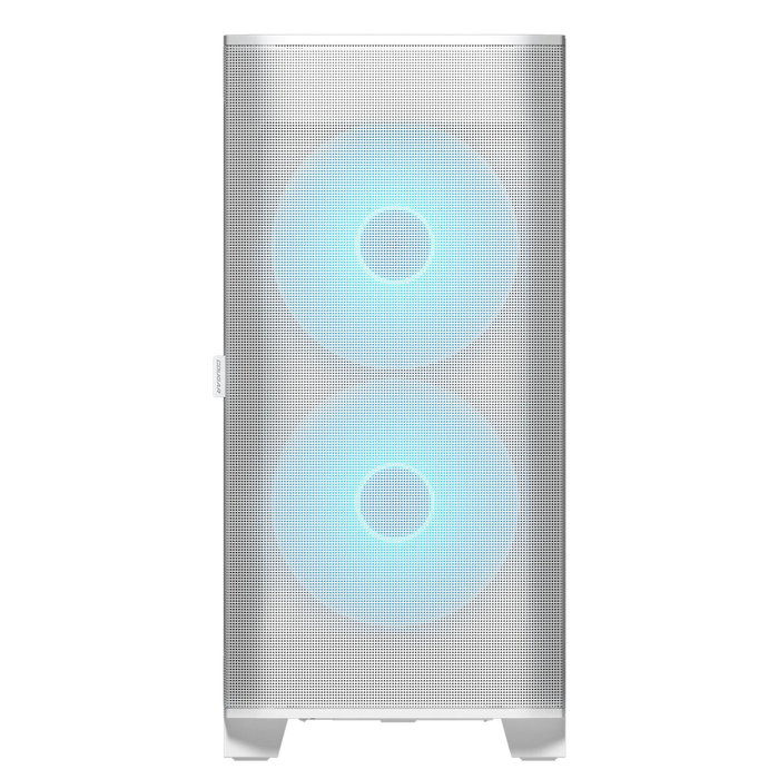 Cougar Airface Flo RGB White Boîtier ATier ATX semi-tour Blanc