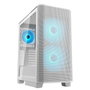 Cougar Airface Flo RGB White Boîtier ATier ATX semi-tour Blanc