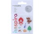 Innspiro Set de tampons acryliques Caperucita roja 5,3x6cm