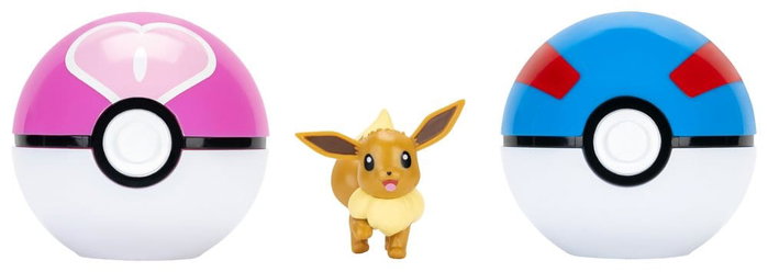 Jazwares Pokémon Clip 'n' Go assortiment (4) Ceinture Set ver. 19 Jazwares Pokémon Clip 'n' Go assortiment (4) Ceinture Set ver. 19