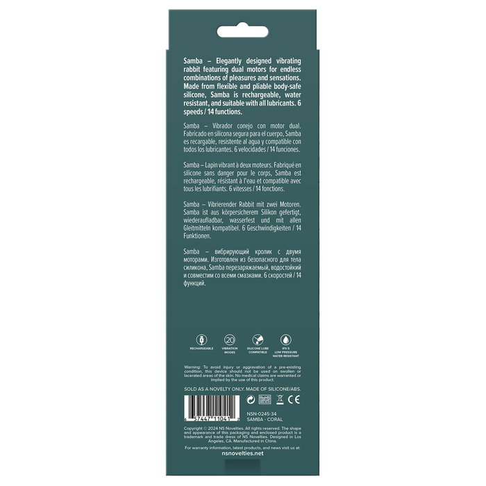 Vibromasseur anal NS Novelties Lust-n-Dreams Rose