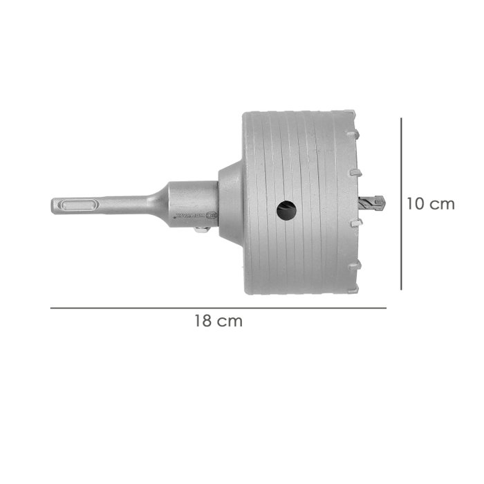 WOLFPACK LINEA PROFESIONAL Scie cloche SDS béton 100 mm