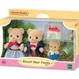 Sylvanian Families - Famille Ours Biscuit (3 personnages articulés avec accessoires) - Jeu de figurines - À partir de 3 ans