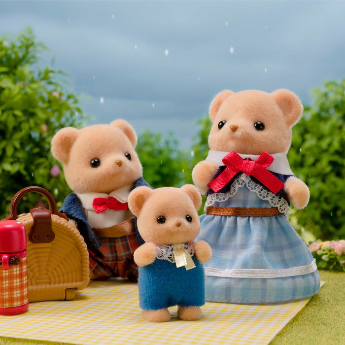 Sylvanian Families La famille Ours Biscuit Sylvanian Families La famille Ours Biscuit