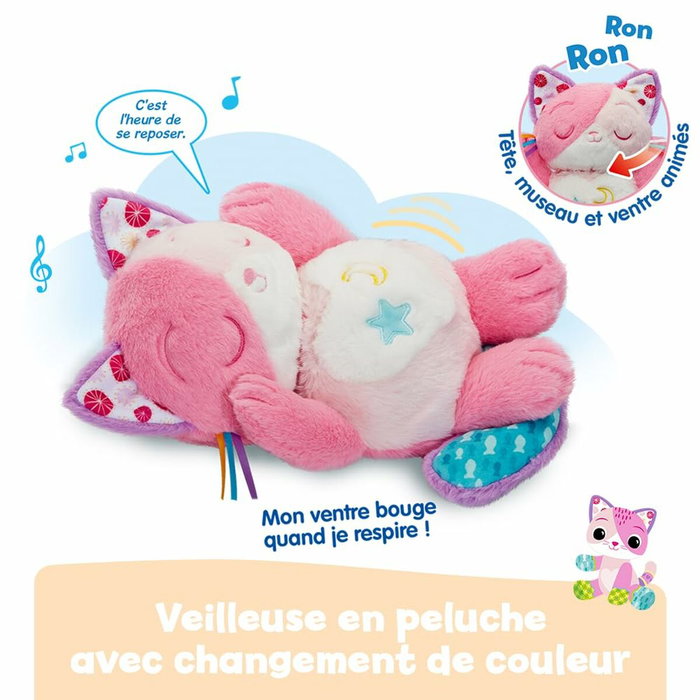 Vtech Baby Mon Chaton Douce Nuit Rose