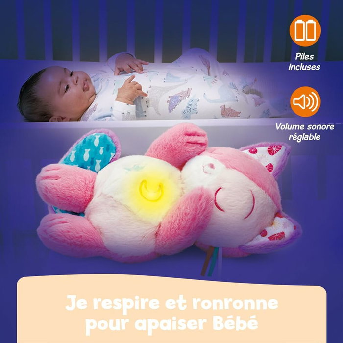 Vtech Baby Mon Chaton Douce Nuit Rose