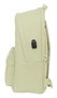 Safta Basics Mochila doble pour ordinateur portable 15,6" avec chargeur USB, sac à dos beige, 31 x 44 x 18 cm