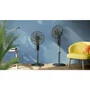 Philips CX1520/01 Série 1000 Ventilateur sur pied Noir