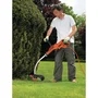 BLACK+DECKER GL7033-QS Coupe-bordure électrique 700W 33 cm Filaire Tête pivotante Tube télescopique