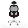 Piqueras y Crespo Chaise de Bureau 1D086G1 Rouge