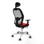 Piqueras y Crespo Chaise de Bureau 1D086G1 Rouge
