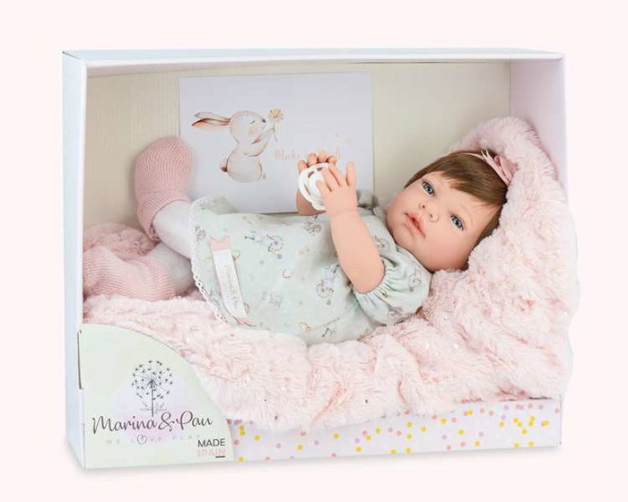 Marina & Pau Poupée Sweet Baby Nana 42 cm avec coffret