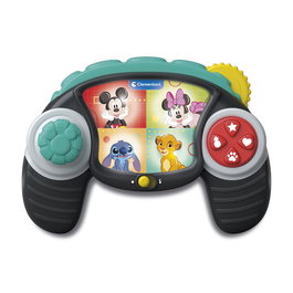 Clementoni Disney Manette de Jeux 17497 pour Bébés avec Effets Lumineux et Sonores - Motricité Fine
