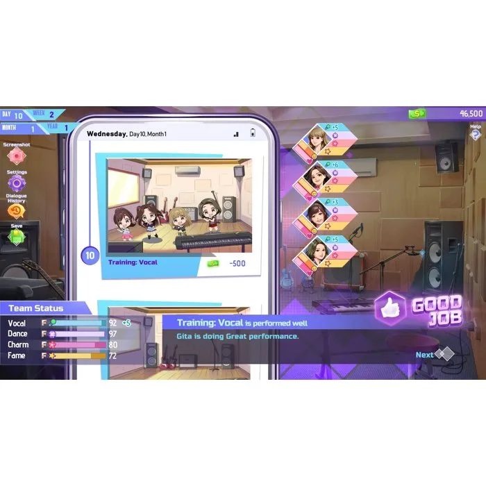 Just For Games K-pop Idol Stories Road to Debut - Nintendo Switch