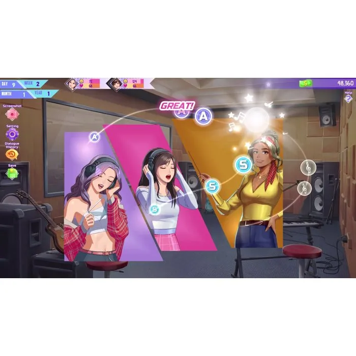 Just For Games K-pop Idol Stories Road to Debut - Nintendo Switch